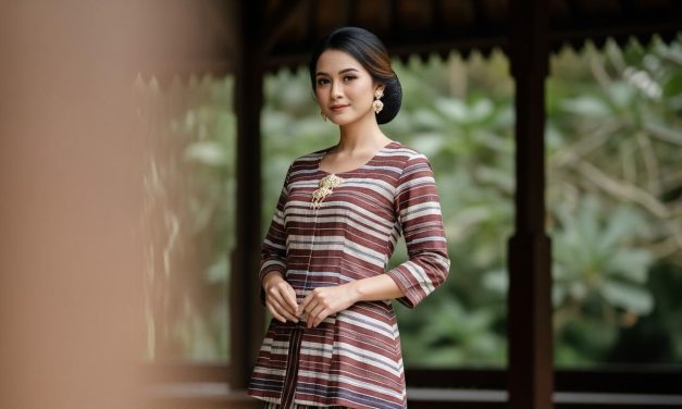 Update Fashion: 7 Model Atasan Lurik Kekinian Dan Stylish