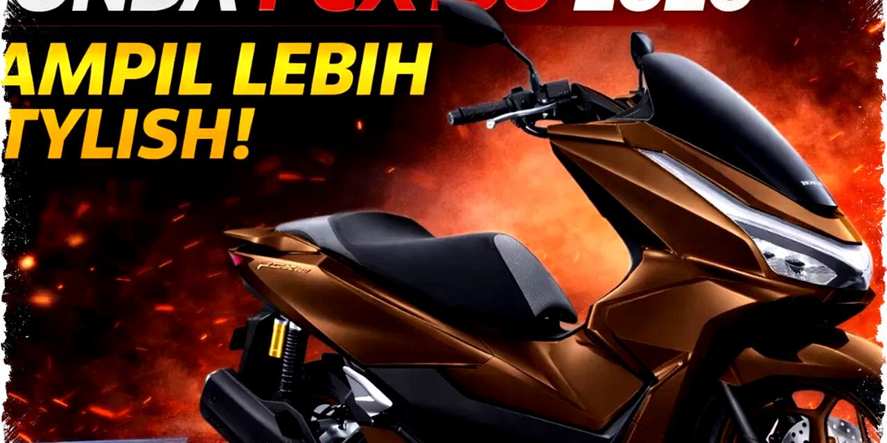 Sentuhan Warna Baru Bikin Honda PCX160 Terlihat Lebih Eksklusif
