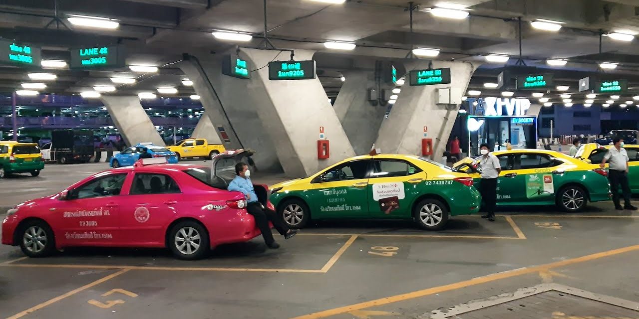 Krisis Bahan Bakar, Taksi Bandara Suvarnabhumi Bangkok Macet