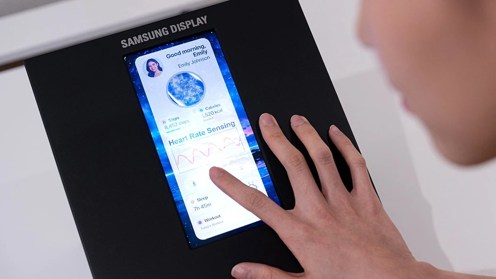 Layar OLED Baru Samsung Jadi Alat Pantau Kesehatan Modern
