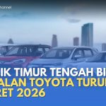 Krisis Timur Tengah Picu Penurunan Tajam Penjualan Toyota