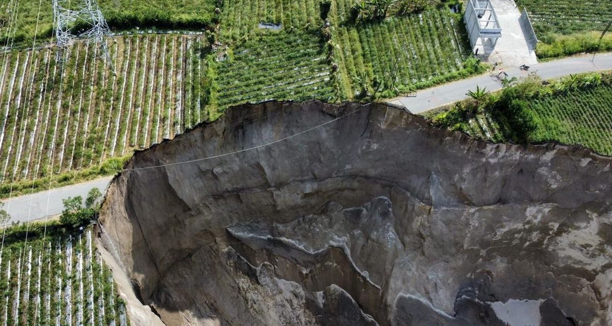 Terungkap! Lubang Viral Di Aceh Ternyata Ngarai, Bukan Sinkhole