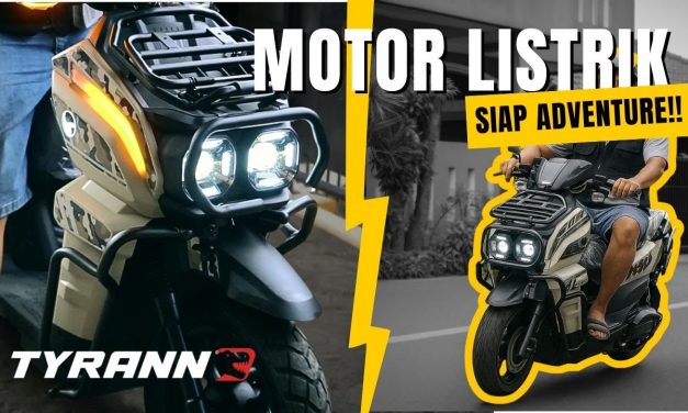 Motor Listrik Lokal Tyranno Yang Siap Tantang Produk Impor