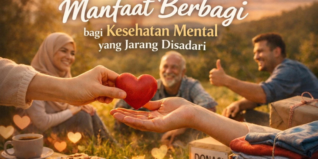 Giving Is Healing: Kenapa Berbagi Bisa Jadi Terapi Mental Terbaik?