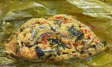 Pepes Ikan Teri Daun Pisang, Lezat Dan Bergizi, Bisa Buat Nagih